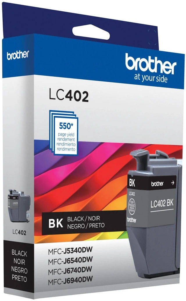 Alt view image 3 of 7 - Genuine LC402BK Standard Yield Black Ink Cartridge