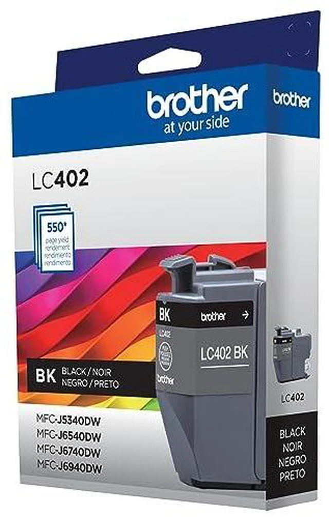Alt view image 6 of 7 - Genuine LC402BK Standard Yield Black Ink Cartridge