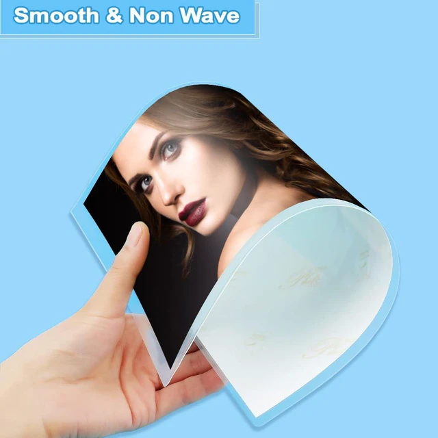 Alt view image 6 of 7 - Laminating Pouches, 500 PCS 3 Mil Laminating Sheets 9 x 11.5 Thermal Laminate Sheets Holds 8.5 x 11 Inch Sheets, Universal Lamination Paper for Laminator, Photos, Files, Round Corner Letter Size