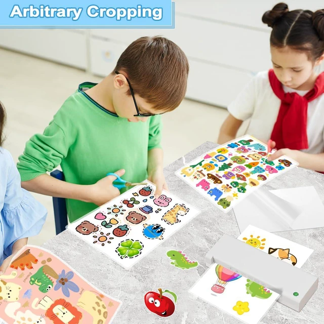 Alt view image 4 of 7 - Laminating Pouches, 500 PCS 3 Mil Laminating Sheets 9 x 11.5 Thermal Laminate Sheets Holds 8.5 x 11 Inch Sheets, Universal Lamination Paper for Laminator, Photos, Files, Round Corner Letter Size
