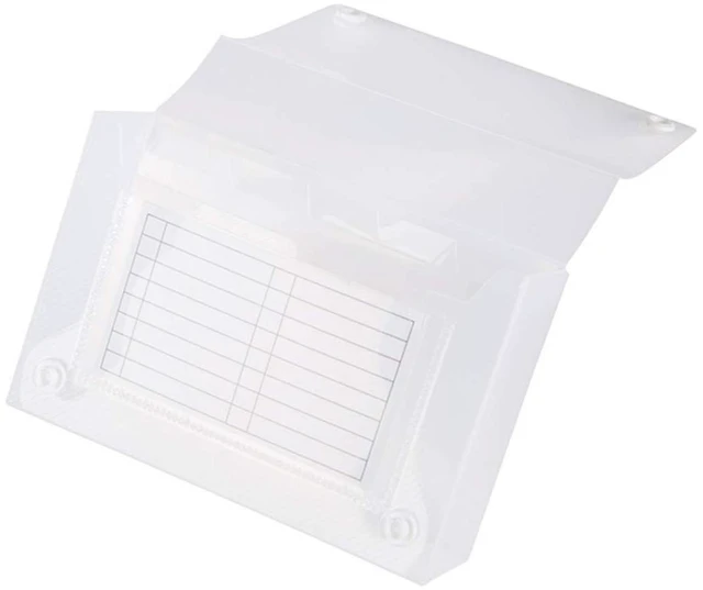 Alt view image 2 of 2 - Products, Universial Case, 3"x5", 5-Tabs Removable, Clear, Pack of 12 (50605-20233)