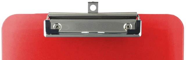 Alt view image 3 of 6 - Red Clear Clipboards Letter Size Low Profile (6-Pack)