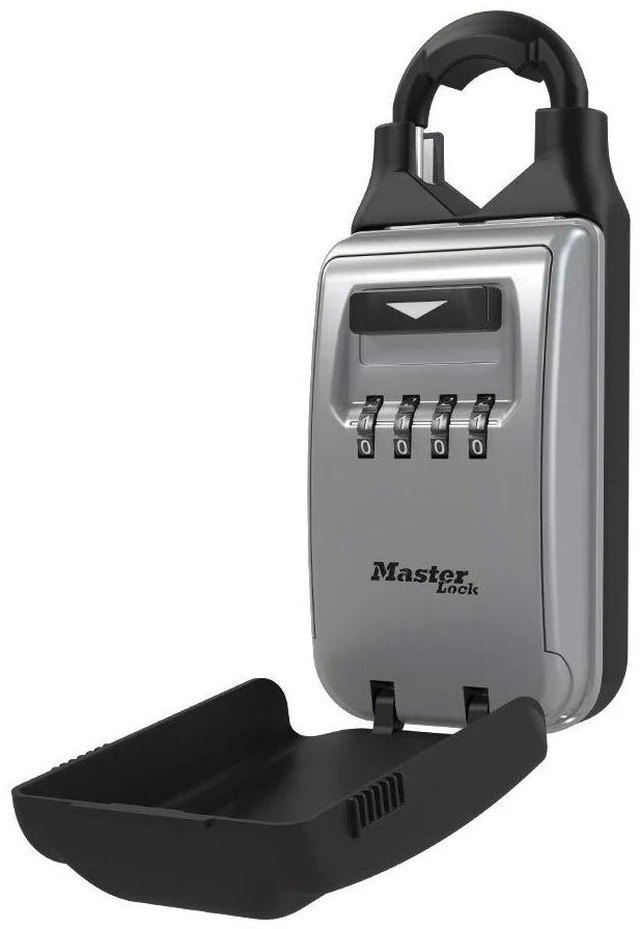 Main image of 5420EC Set Your Own Combination Portable Lock Box with Adjustable Shackle, 6 Key Capacity
