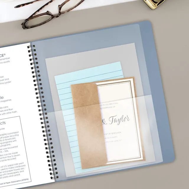 Alt view image 6 of 7 - 2027 Planner, Monthly, 9" x 11", Contemporary, Slate Blue (70250X2027)