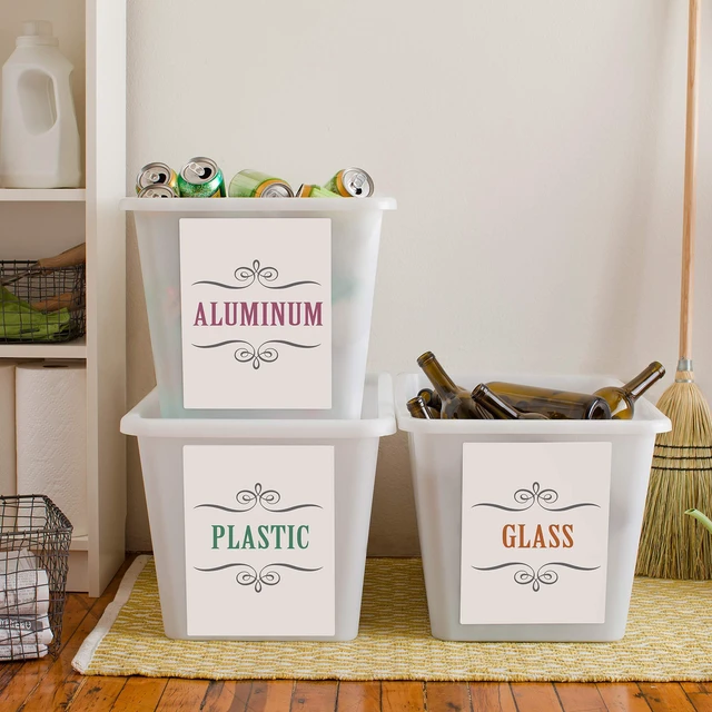 Alt view image 2 of 7 - Full-Sheet Printable Shipping Labels, 8.5" x 11" Customizable Stickers, White, 25 Blank Mailing Labels, Great for Mailing, Shipping, Organizing, and More (8165)