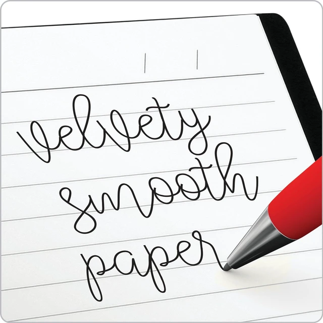 Alt view image 2 of 7 - Stone Paper Notebook, School Notebook, Smooth Note-Taking Pad, Journal for Writing, 5-1/2" x 8-1/2", Blue Cover, 60 Sheets, (161641) | (Pack of 12)