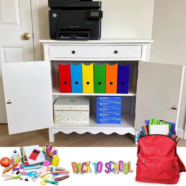 Alt view image 3 of 7 - Magazine File Holders, Multicolor Cardboard Desk Organizer, 24-Pack Set of 24 multicolor cardboard file holders features 4-inch-wide storage and upgraded double front panels for added stability