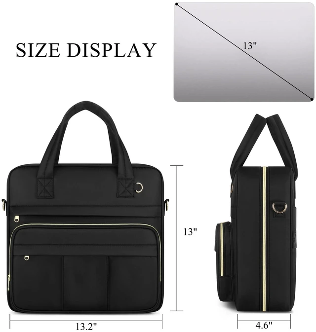 Alt view image 2 of 7 - Zipper Binder | 3 Inch O-Ring, 600 Sheet Capacity Trapper Keeper with Shoulder Strap & Handle, Binder Bag with Multiple Storage Pockets, Fits 13" Laptop (Black)