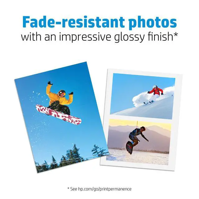 Alt view image 5 of 7 - Advanced Photo Paper, Glossy, 8.5x11 in, 50 sheets (Q7853A)