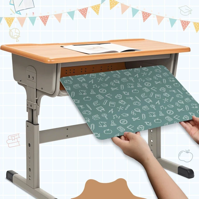 Alt view image 5 of 7 - 24 Pack Privacy Shields for Student Desk Colorful Desk Dividers Durable Privacy Folders Testing Dividers Shield Study Boards Panel Partition for Classroom Teacher Back to School Supplies