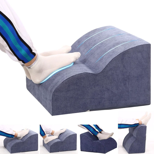 Main image of Foot Rest for Under Desk at Work.Multifunctional 3-Tier Foot Stool With Washable Footrest.For Under Desk,Office Chair Gaming Chair & Sofa,Leg Elevation Pillow,supports Posture