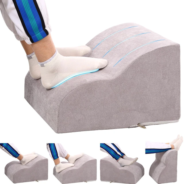 Main image of Foot Rest for Under Desk at Work.Multifunctional 3-Tier Foot Stool With Washable Footrest.For Under Desk,Office Chair Gaming Chair & Sofa,Leg Elevation Pillow,supports Posture