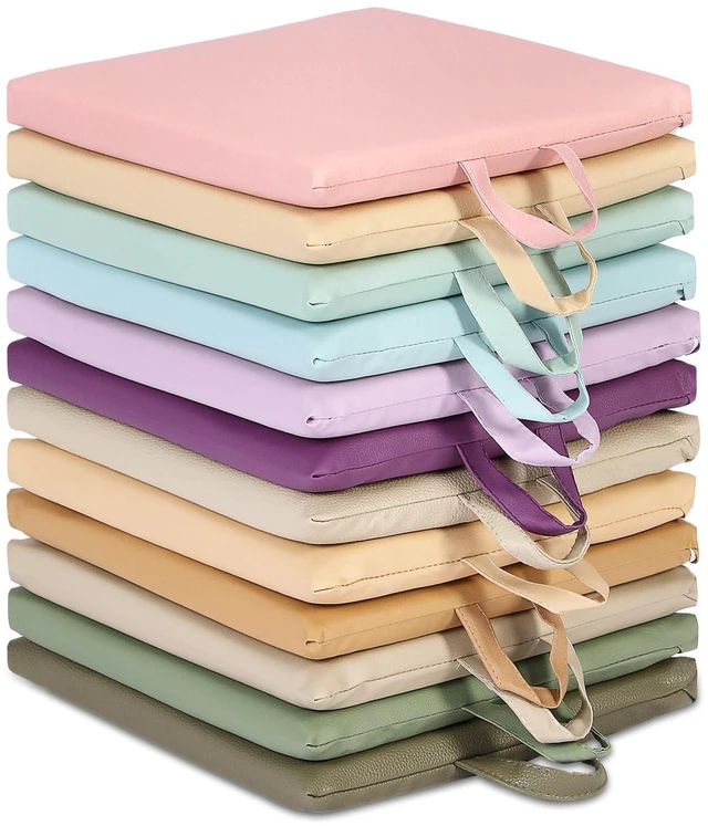 Main image of 12 Pcs Classroom Floor Cushions for Kids,Vivid Color,Square Flexible Classroom Seating for Kindergarten Daycare Nursery, Floor Cushion with Handle, Floor Cushions for Sitting Reading