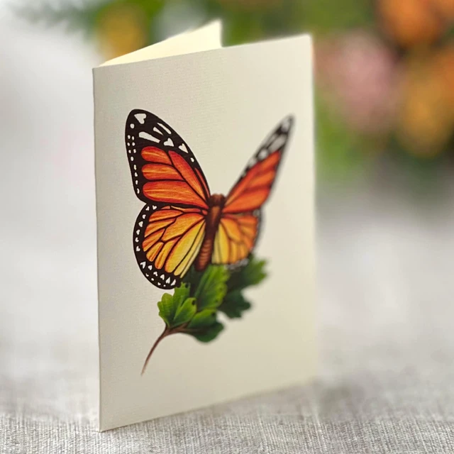 Alt view image 6 of 7 - Butterflies & Buttercups 12" Pop Up Card Includes Greeting Card and Envelope Note Card for Birthday, Thank You & More, Gifts for Mom & Her
