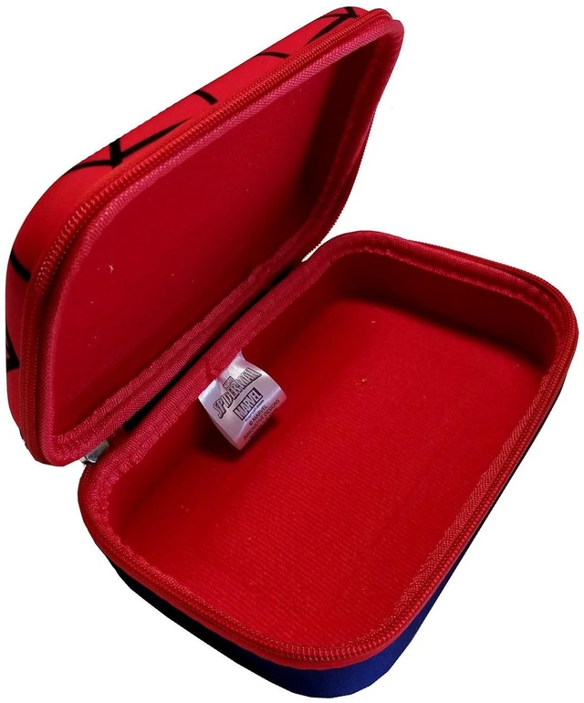 Alt view image 3 of 4 - Hard Shell Molded Zippered Pencil/Storage Case (Spider-Man)
