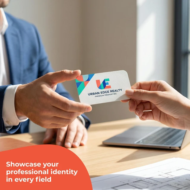 Alt view image 3 of 7 - Custom Business Cards with Rounded Corners, Pack of 500, Add Your Design or Logo, 10PT Durable Matte 250GSM Paper, 3.62 x 2.12 Inches, Double Sided Print, For Small Business and Events