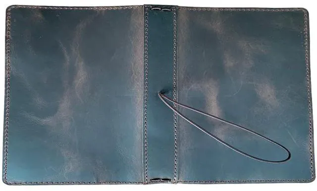 Alt view image 3 of 4 - Travelers Notebook Cover with Inner Pockets, Card Slots and Pen Holder, B6 Size, Dark Brown