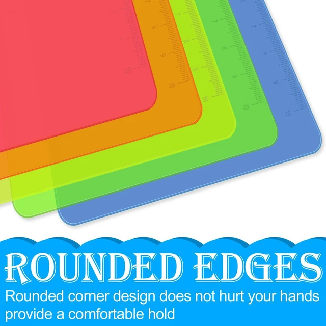 Alt view image 5 of 7 - Clipboards, 25 Pack Plastic Clipboards Low Profile Clip Standard A4 Letter Size, Assorted Transparent Color, for Classroom and Office Use