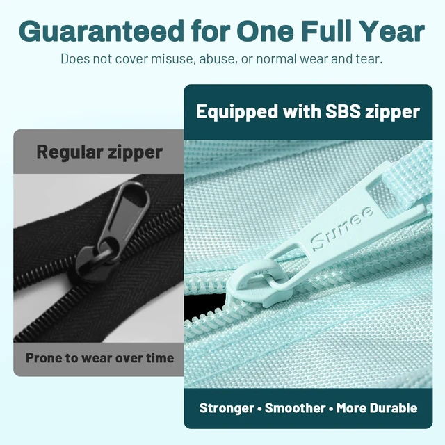 Alt view image 5 of 7 - Zipper Binder 3 Ring 2-Inch in Sky Blue Features a Shoulder Strap, 13 Inch Laptop Pocket, with Multiple Storage Pockets. Ideal Organizer for Middle School Students