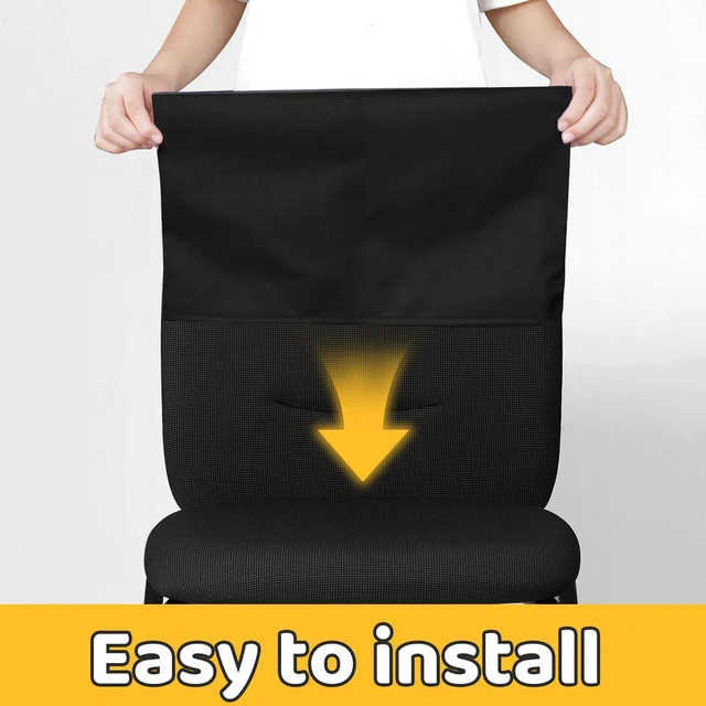 Alt view image 3 of 7 - 12 Pack Chair Pockets for Classrooms - Seat Sacks Organizer for K-2 Students, Durable Fabric Storage Pockets for School Supplies & Books