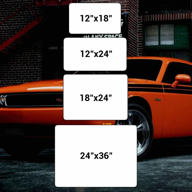 Alt view image 7 of 7 - 2 Pack Blank Car Door Magnet Sticker, Rounded Corners Magnetic Vehicle Sign, Perfect Magnet for Truck to DIY Advertise Business and Cover Company Logo, Personalized Magnet Decal, 24x36 inch White