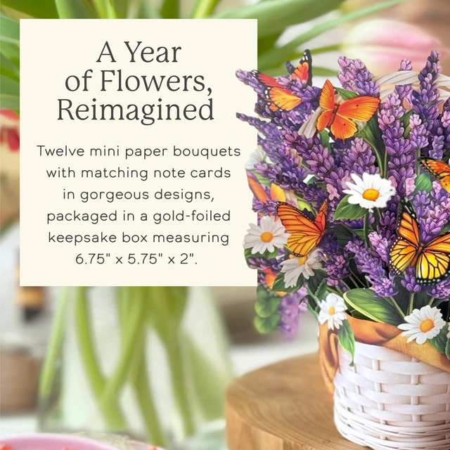 Alt view image 3 of 7 - Year of Flowers Boxed Set of 12, 2nd Edition