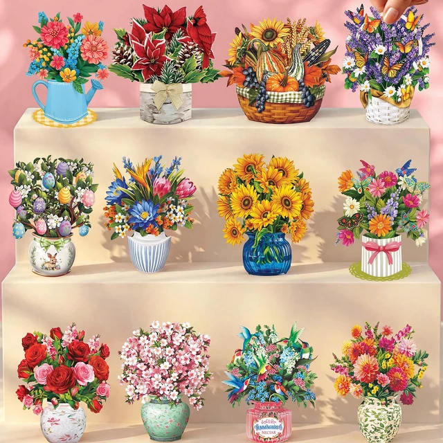 Alt view image 6 of 7 - Year of Flowers Boxed Set of 12, 2nd Edition