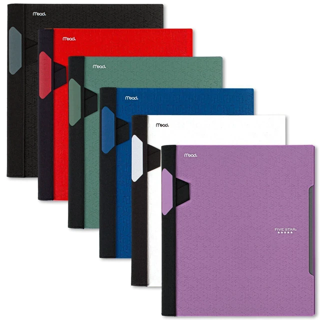 Alt view image 2 of 7 - Advance Spiral Notebook + Study App, 1 Subject, College Ruled Paper, 8-1/2" x 11", 100 Sheets, Spiral Guard, Movable Tabbed Dividers, Color Selected For You, 1 Count (06322)