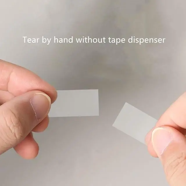 Alt view image 2 of 6 - 24 Rolls Transparent Tape, Clear Tape Refills for Dispenser, Tear by Hand, 3/4-Inch Clear Tape Refill Roll for Gift Wrapping,Office, Home, School