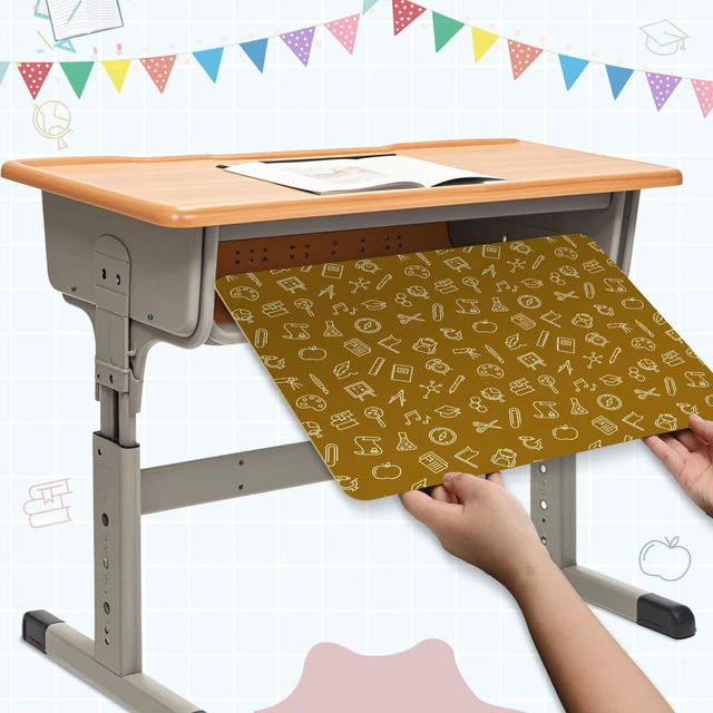 Alt view image 5 of 7 - 36 Pack Privacy Shields for Student in 12 Boho Colors Desk Dividers Durable Privacy Folders Testing Dividers Shield Study Boards Panel Partition for Classroom Teacher Back to School Supplies