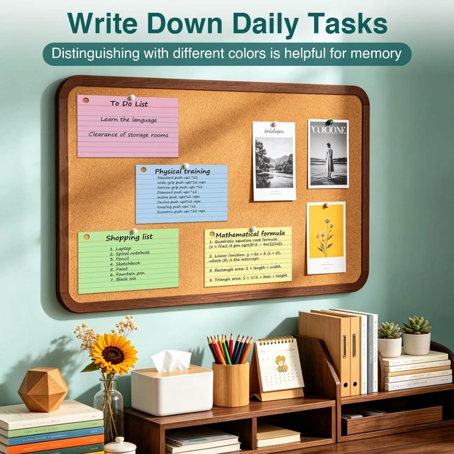 Alt view image 3 of 6 - Index Cards 4x6 with Ring, 320 Sheets, Ruled Colored Flash Cards for Effective Studying and Note-Taking, Note Cards, Essential School Supplies for College & Office, Home Organization & Study Supplies