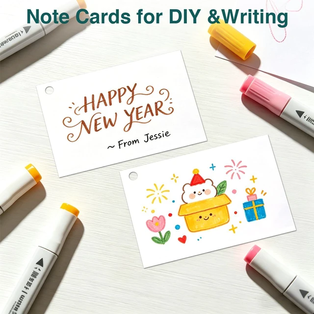 Alt view image 3 of 6 - Index Cards 4x6 with Ring, 320 Sheets, Ruled White Flash Cards for Effective Studying and Note-Taking, Note Cards, Essential School Supplies for College & Office, Home Organization & Study Supplies