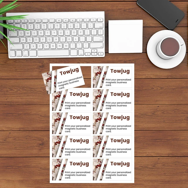 Alt view image 7 of 7 - Printable Magnetic Sheets 8.5 x 11, Glossy 15Pcs for Inkjet Printers Print Paper Non-Adhesive Backing, 12 mil, Flexible Magnet Photos for DIY Crafts, Refrigerator, Classroom and Office Decor
