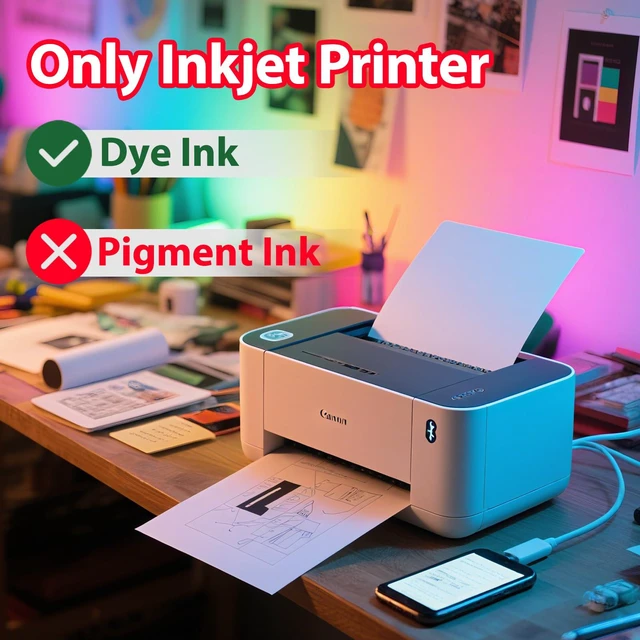 Alt view image 3 of 7 - 180gsm Glossy Photo Paper 11x14 Inches - 100 Sheets for Dye Ink | Quick Dry, No Smudging | Single-Sided Pro Finish, Thick 48lb No Curling