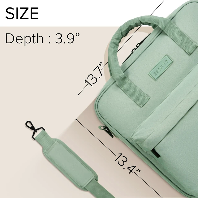 Alt view image 7 of 7 - Sturdy 3 Ring Zipper Binder with Shoulder Strap for School - 2 Inch Zip Up Beautiful Binder with Extra Pockets Holds 500 Sheets, Books and Laptop - Easy to Carry Trapper Keeper in Quality Fabrics