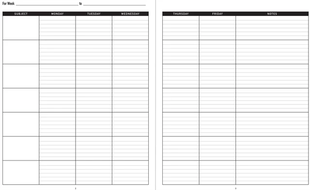 Alt view image 3 of 6 - Teacher's Planner (Teacher's Lesson Planner) 2nd Edition: 9781441315731: Amazon.com