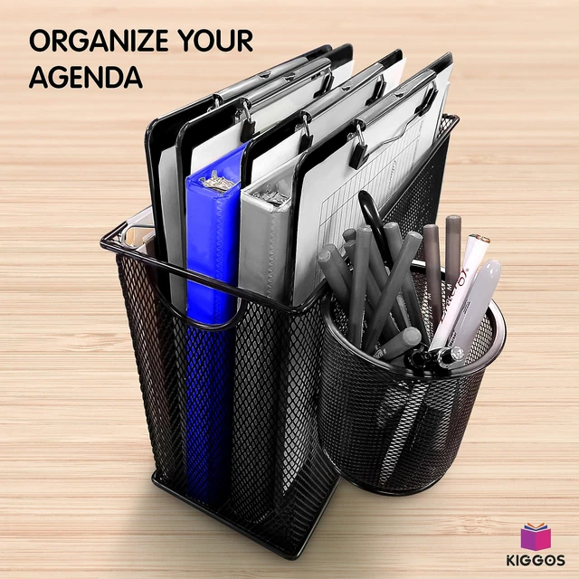 Alt view image 5 of 7 - Acrylic Clipboards 12.5 x 9, Black 6 Pack Letter Size Clip Boards with Low Profile Metal Clips, Hold up to 100 Sheets, Lightweight Set for Classroom, School, Office and Home