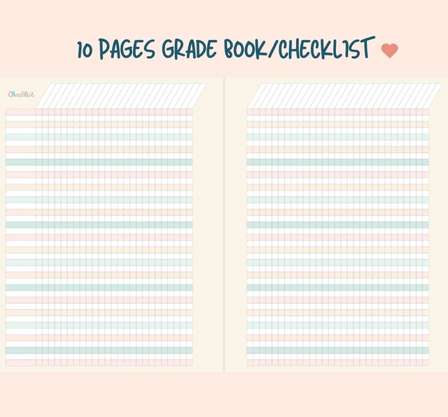 Alt view image 6 of 7 - Teacher Planner 2026-2027, Horizontal Lesson Plan Book for Teachers | Colorful Books Cover, 8.5" x 11" | Weekly & Monthly Academic Year Lesson Planner, July 2026-June 2027 | Stickers & Bookmark