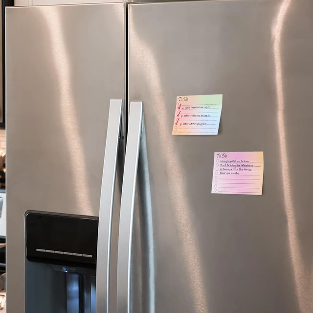 Alt view image 7 of 7 - to Do List Sticky Notes, 3"x4", 18 Pads, 900 Sheets Lined Checklist Sticky Pads with Smooth Writing, Easy Peel-Off, Thick Paper for Planning, Office, School & Daily Tasks