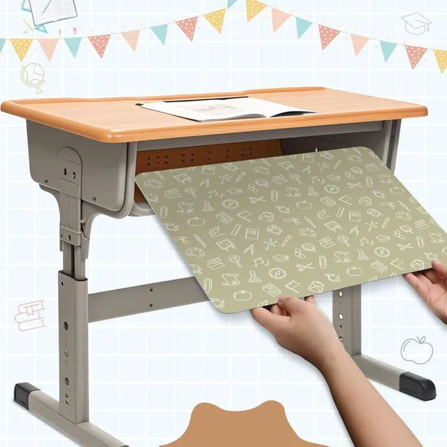 Alt view image 5 of 7 - 36 Pack Privacy Shields for Student Desk Colorful Desk Dividers Durable Privacy Folders Testing Dividers Shield Study Boards Panel Partition for Classroom Teacher Back to School Supplies