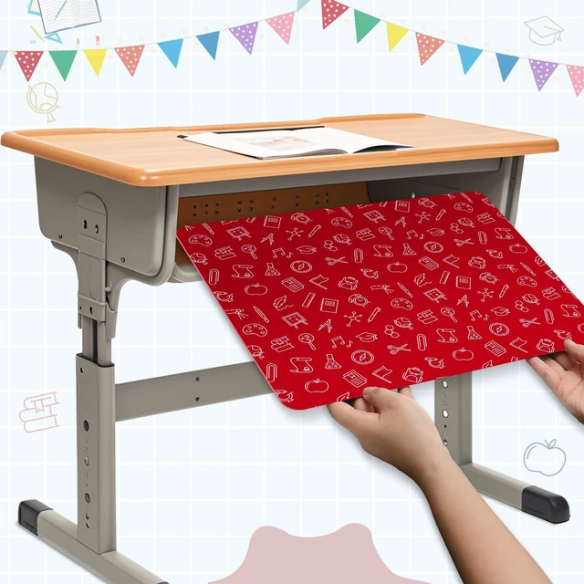 Alt view image 5 of 7 - 36 Pack Privacy Shields for Student in 12 Vibrant Colors Desk Dividers Durable Privacy Folders Testing Divider Shield Study Boards Panel Partition for Classroom Teacher Back to School Supplies