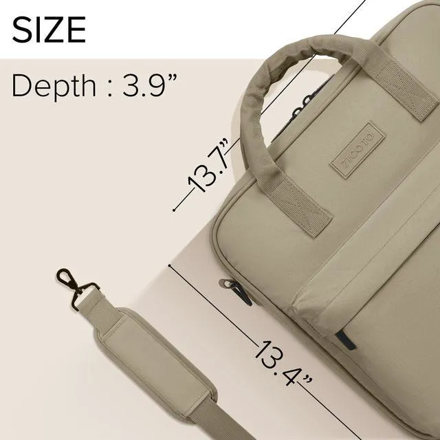 Alt view image 7 of 7 - Sturdy 3 Ring Zipper Binder with Shoulder Strap for School - 2 Inch Zip Up Beautiful Binder with Extra Pockets Holds 500 Sheets, Books and Laptop - Easy to Carry, Made of Durable Quality Fabrics