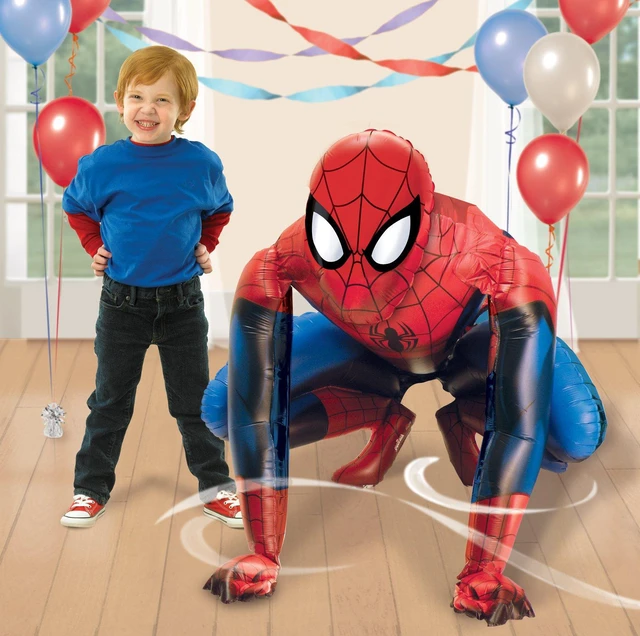 Alt view image 2 of 3 - Anagram Spider Man Gliding Balloon, Multicolor, Giant