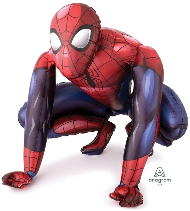 Main image of Anagram Spider Man Gliding Balloon, Multicolor, Giant