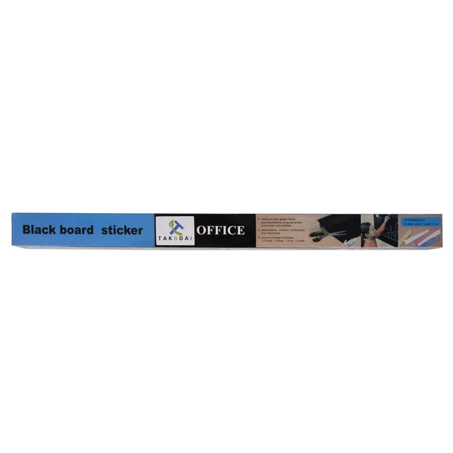 Alt view image 6 of 6 - Chalkboard Wall Sticker 2 Rolls 18" x 79" Wallpaper Peel and Stick Chalk Board Contact Paper DIY Decal Adhesive Blackboard Removable Erasable Vinyl for Wall,Bonus 10 Chalks (2 Rolls 1.5ft.x6.6ft.)