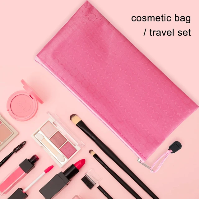 Alt view image 5 of 7 - 24pcs Pencil Pouch Bulk, Bill Size Zipper Pouches Pencil Case, Waterproof Pencil Bags for Office Supplies, Kids, Travel Accessories Stationery 12 Colors