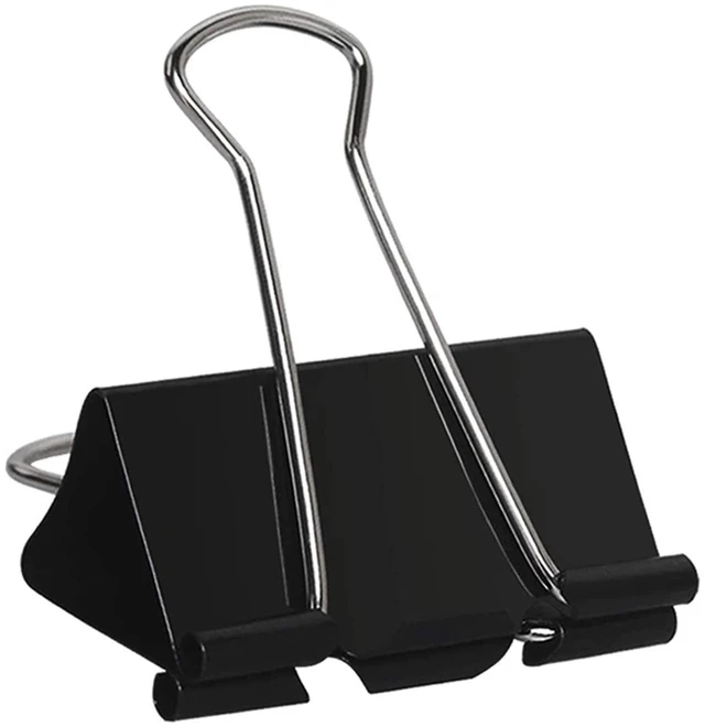 Main image of Large Binder Clips 2 Inch (72 Pack), Extra Large Binder Clips Big Paper Clamps Giant Clips for Office and Home Supplies, Black