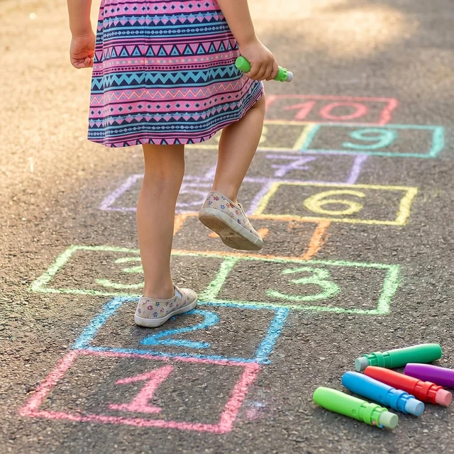 Alt view image 6 of 7 - 30 Pieces Sidewalk Chalk Holders Jumbo for Kid,Bright Colors Jumbo Railroad Chalk Holder for Teachers Students Toddlers Christmas, Office Classroom Outdoor, Plastic Adjustable Clip