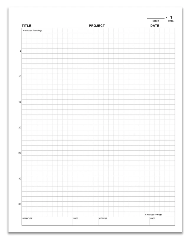 Alt view image 5 of 5 - Chemistry Lab Notebook, Wire-O, 50 Pages Scientific Grid Pages, No Duplicate Pages, Durable Translucent Cover, 8.5'' x 11'' - Made in USA