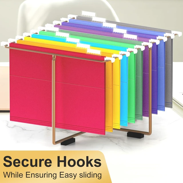 Alt view image 4 of 7 - Hanging File Folders Legal Size, 60 Pack File Folders with 1/5 Cut Adjustable tabs, 2" Expansion, Reinforced Hanging Folders Legal Size, Designed for Legal and Law Office File Organization